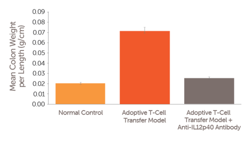 Adoptive T-Cell Transfer Model Validation Data